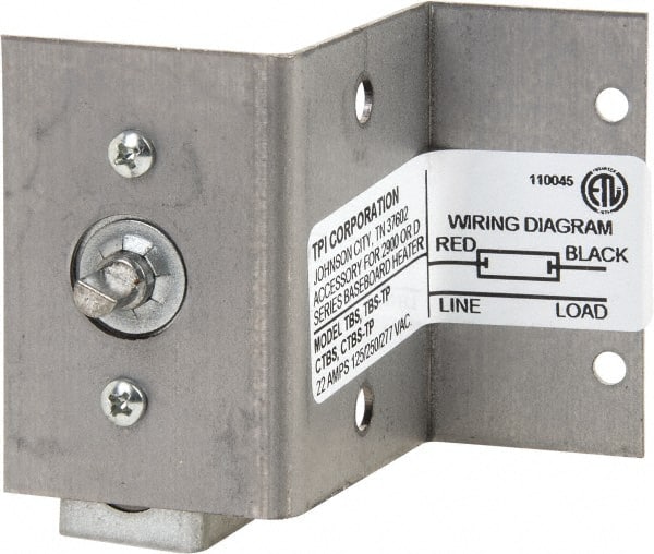 TPI - Single Pole Baseboard Heating Thermostat - For Use with Markel Electric Baseboard Heater 24 - Exact Tooling