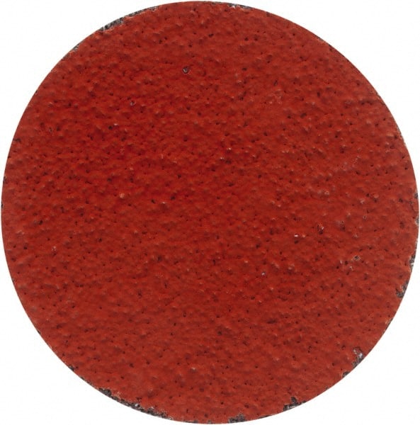 3M - 2" Disc Diam, 50 Grit, Ceramic Quick Change Disc - Type R Attaching System, Coated, Orange, Coarse Grade, 25,000 RPM, 777F Series - Exact Tooling