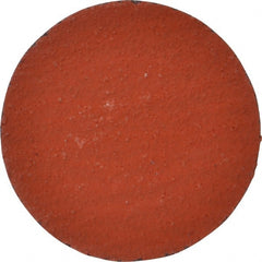 3M - 2" Disc Diam, 80 Grit, Ceramic Quick Change Disc - Type R Attaching System, Coated, Orange, Medium Grade, 25,000 RPM, 777F Series - Exact Tooling