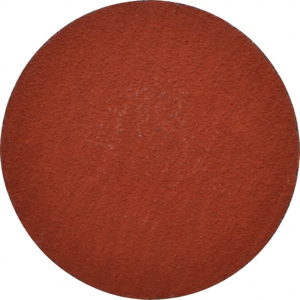 3M - 2" Disc Diam, 120 Grit, Ceramic Quick Change Disc - Type R Attaching System, Coated, Orange, Fine Grade, 25,000 RPM, 777F Series - Exact Tooling