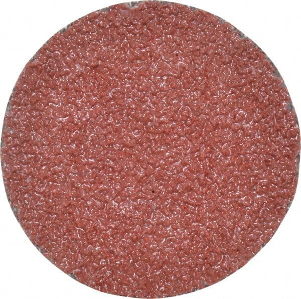 3M - 2" Disc Diam, 36 Grit, Ceramic Quick Change Disc - Type R Attaching System, Coated, Brown, Very Coarse Grade, 25,000 RPM, 963G Series - Exact Tooling