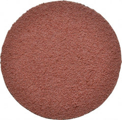3M - 2" Disc Diam, 80 Grit, Ceramic Quick Change Disc - Type R Attaching System, Coated, Brown, Medium Grade, 25,000 RPM, 963G Series - Exact Tooling