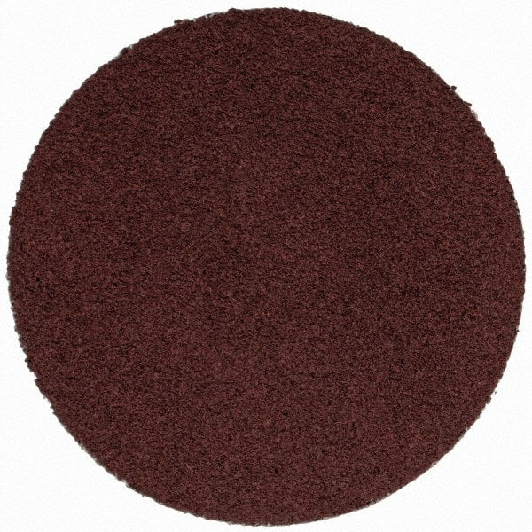 3M - 2" Disc Diam, 120 Grit, Aluminum Oxide Quick Change Disc - Type R Attaching System, Coated, Brown, Fine Grade, 25,000 RPM, 361F Series - Exact Tooling