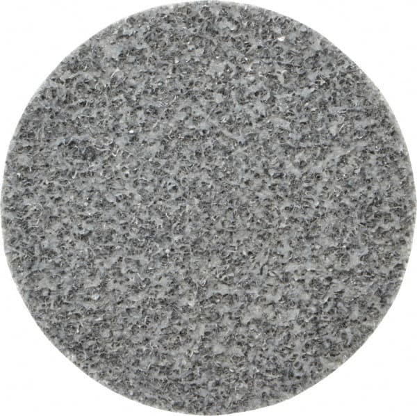 3M - 2" Disc Diam, Aluminum Oxide Quick Change Disc - Type R Attaching System, Nonwoven, Gray, Medium Grade, 22,100 RPM - Exact Tooling