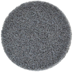 3M - 2" Disc Diam, Silicon Carbide Quick Change Disc - Type R Attaching System, Nonwoven, Gray, Fine Grade, 22,100 RPM - Exact Tooling