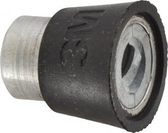 3M - 1" Diam Quick-Change Type R Disc Backing Pad - Medium Density, 30,000 RPM, Roloc TR Compatible - Exact Tooling