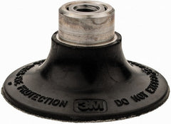 3M - 2" Diam Quick-Change Type R Disc Backing Pad - Medium Density, 25,000 RPM, Roloc TR Compatible - Exact Tooling