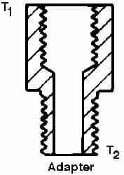 Trico - 1/8 x 1/8 Thread, Central Lubrication System Fitting - Exact Tooling