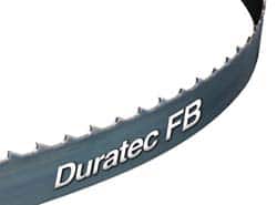 Starrett - 10 TPI, 10' Long x 1" Wide x 0.035" Thick, Welded Band Saw Blade - Carbon Steel, Toothed Edge, Flexible Back, Contour Cutting - Exact Tooling