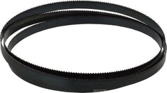Starrett - 10 TPI, 5' 8-1/2" Long x 1/2" Wide x 0.025" Thick, Welded Band Saw Blade - Carbon Steel, Toothed Edge, Raker Tooth Set, Flexible Back, Contour Cutting - Exact Tooling