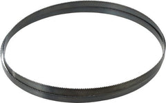 Starrett - 10 TPI, 7' 6" Long x 1/2" Wide x 0.025" Thick, Welded Band Saw Blade - Carbon Steel, Toothed Edge, Raker Tooth Set, Flexible Back, Contour Cutting - Exact Tooling