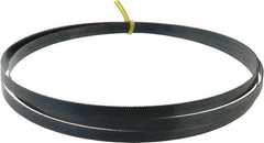Starrett - 14 TPI, 7' 6" Long x 1/2" Wide x 0.025" Thick, Welded Band Saw Blade - Carbon Steel, Toothed Edge, Raker Tooth Set, Flexible Back, Contour Cutting - Exact Tooling