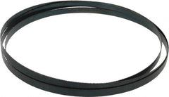 Starrett - 14 TPI, 7' 9" Long x 1/2" Wide x 0.025" Thick, Welded Band Saw Blade - Carbon Steel, Toothed Edge, Raker Tooth Set, Flexible Back, Contour Cutting - Exact Tooling