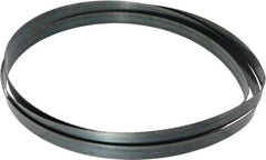Starrett - 10 TPI, 10' 10-1/2" Long x 1" Wide x 0.035" Thick, Welded Band Saw Blade - Carbon Steel, Toothed Edge, Raker Tooth Set, Flexible Back, Contour Cutting - Exact Tooling