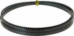 Starrett - 4 TPI, 12' 6" Long x 1/2" Wide x 0.025" Thick, Welded Band Saw Blade - Carbon Steel, Toothed Edge, Raker Tooth Set, Flexible Back, Contour Cutting - Exact Tooling