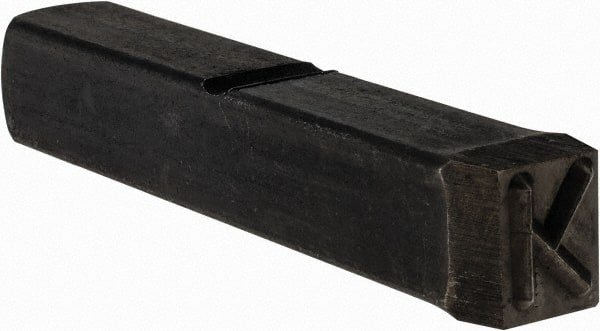 Made in USA - Letter K Machine Made Individual Steel Stamp - 3/8" Character - Exact Tooling