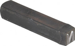 Made in USA - Letter N Machine Made Individual Steel Stamp - 3/8" Character - Exact Tooling