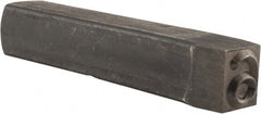 Made in USA - Number 6 Machine Made Individual Steel Stamp - 3/8" Character - Exact Tooling