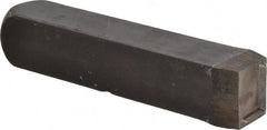 Made in USA - Letter L Machine Made Individual Steel Stamp - 1/2" Character - Exact Tooling
