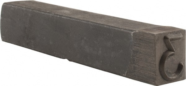 Made in USA - Number 3 Machine Made Individual Steel Stamp - 1/2" Character - Exact Tooling