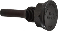 Weiler - 1/2" Arbor Hole to 1/4" Shank Diam Drive Arbor - For 3" Small Diam Wheel Brushes - Exact Tooling