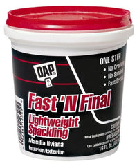 DAP - 1 Pt Drywall/Plaster Repair - White - Exact Tooling