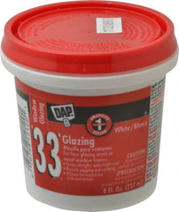 DAP - 8 oz Glazing Compound - White - Exact Tooling