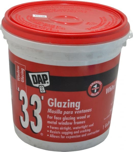 DAP - 1 Gal Glazing Compound - White - Exact Tooling