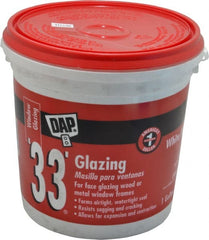 DAP - 1 Gal Glazing Compound - White - Exact Tooling