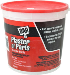 DAP - 8 Lb Drywall/Plaster Repair - White, Plaster of Paris - Exact Tooling