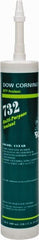 Dow Corning - 10.3 oz Cartridge Clear RTV Silicone Joint Sealant - -76 to 356°F Operating Temp, 20 min Tack Free Dry Time, 24 hr Full Cure Time, Series 732 - Exact Tooling