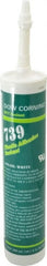 Dow Corning - 10.1 oz Cartridge White RTV Silicone Joint Sealant - -49 to 392°F Operating Temp, 75 min Tack Free Dry Time, 24 to 72 hr Full Cure Time, Series 739 - Exact Tooling