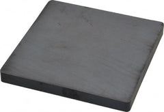 Mag-Mate - 4" Long x 4" Wide x 3/8" High, Ceramic Block Magnet - 350°F Max, Grade 5 Ceramic - Exact Tooling