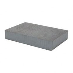 Mag-Mate - 6" Long x 4" Wide x 1" High, Ceramic Block Magnet - 350°F Max, Grade 5 Ceramic - Exact Tooling