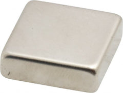 Eclipse - 16.5 Lb Max Holding Capacity Neodymium Rare Earth Block Magnet - 3/4" Long x 3/4" Wide x 1/4" High, 248°F Max Operating Temp - Exact Tooling