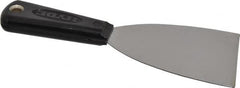 Hyde Tools - 3" Wide Carbon Steel Chisel Scraper - Stiff, Nylon Handle - Exact Tooling