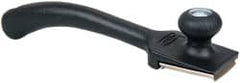 Hyde Tools - Carbon Steel 4-Edge Scraper - 2-5/8" Blade Width, 7-1/2" Long Plastic Handle - Exact Tooling