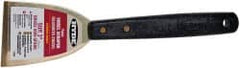 Hyde Tools - Stiff Brass Chisel Scraper - 3" Blade Width, Polypropylene Handle - Exact Tooling