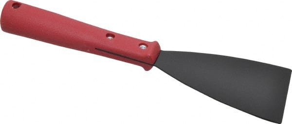 Hyde Tools - Stiff Carbon Steel Stiff Chisel - 3" Blade Width, Plastic Handle - Exact Tooling