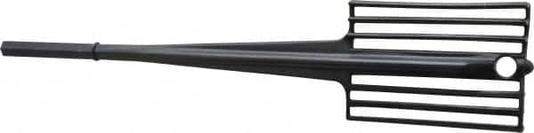 Hyde Tools - Plastic Power Mixer - 10 Inch Long x 2.13 Inch Wide, 3/8 Inch Shank Diameter, Compatible with 1 Gallon Containers - Exact Tooling