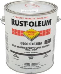 Rust-Oleum - 1 Gal High Gloss Silver Gray Epoxy - <100 g/L VOC Content - Exact Tooling