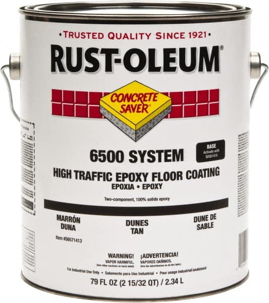 Rust-Oleum - 1 Gal High Gloss Dunes Tan Epoxy - <100 g/L VOC Content - Exact Tooling