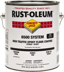 Rust-Oleum - 1 Gal High Gloss Dunes Tan Epoxy - <100 g/L VOC Content - Exact Tooling