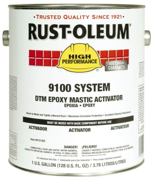 Rust-Oleum - 1 Gal Standard Activator - 125 to 225 Sq Ft/Gal Coverage, <340 g/L VOC Content - Exact Tooling