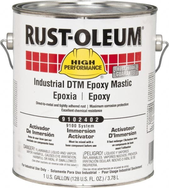 Rust-Oleum - 1 Gal Water Immersion Activator - 100 to 175 Sq Ft/Gal Coverage, <340 g/L VOC Content - Exact Tooling