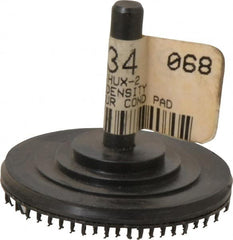 AutoQuip - 2" Diam Hook & Loop Disc Backing Pad - 1/4" Shank Diam, Firm Density, 22,000 RPM - Exact Tooling