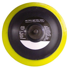 AutoQuip - 5" Diam Adhesive/PSA Disc Backing Pad - Medium Density, 12,000 RPM - Exact Tooling