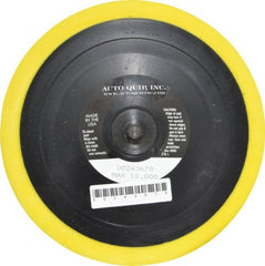 AutoQuip - 6" Diam Adhesive/PSA Disc Backing Pad - Medium Density, 10,000 RPM - Exact Tooling