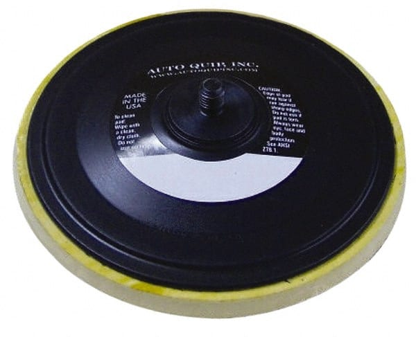 Florida Pneumatic - 6" Diam Disc Backing Pad - Soft Density, 12,000 RPM - Exact Tooling