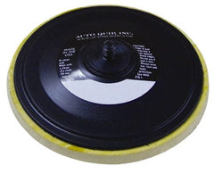 Florida Pneumatic - 6" Diam Disc Backing Pad - Soft Density, 12,000 RPM - Exact Tooling